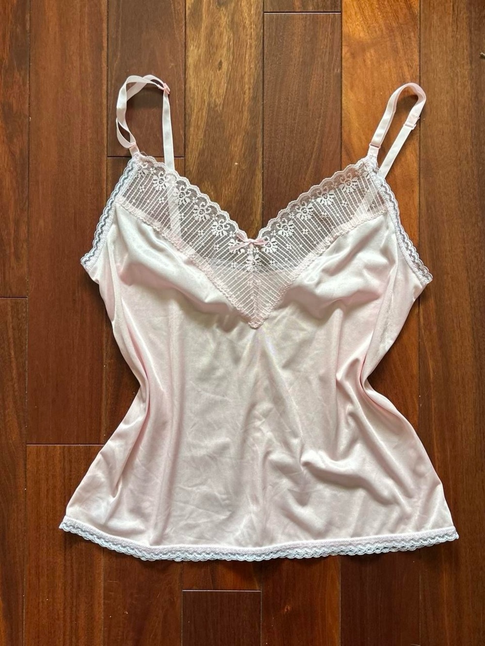 Vintage St. Michael Lace Trim Camisole